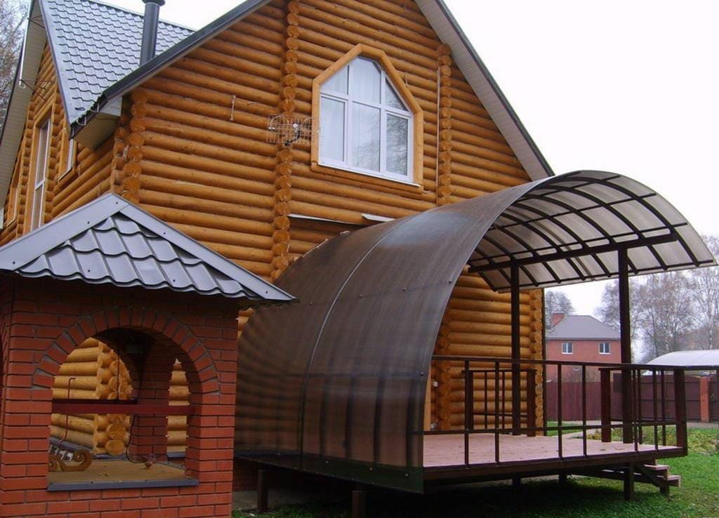 Кованая веранда